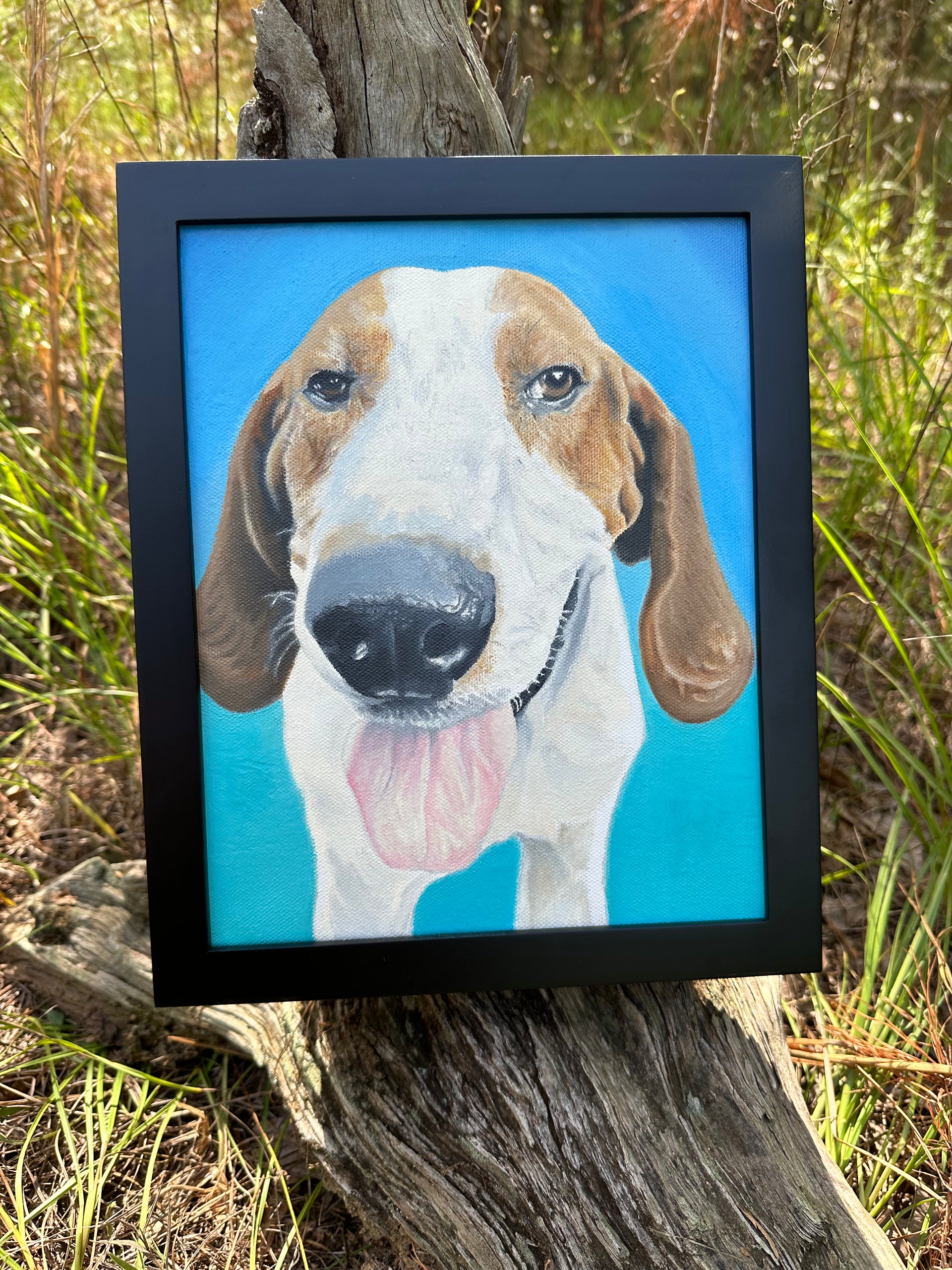 2024 Custom oil pet portrait on canvas, Commission oil painting from photo, Personalized Gift, Pet Memorial, Dog Portrait, Hand painted portrait